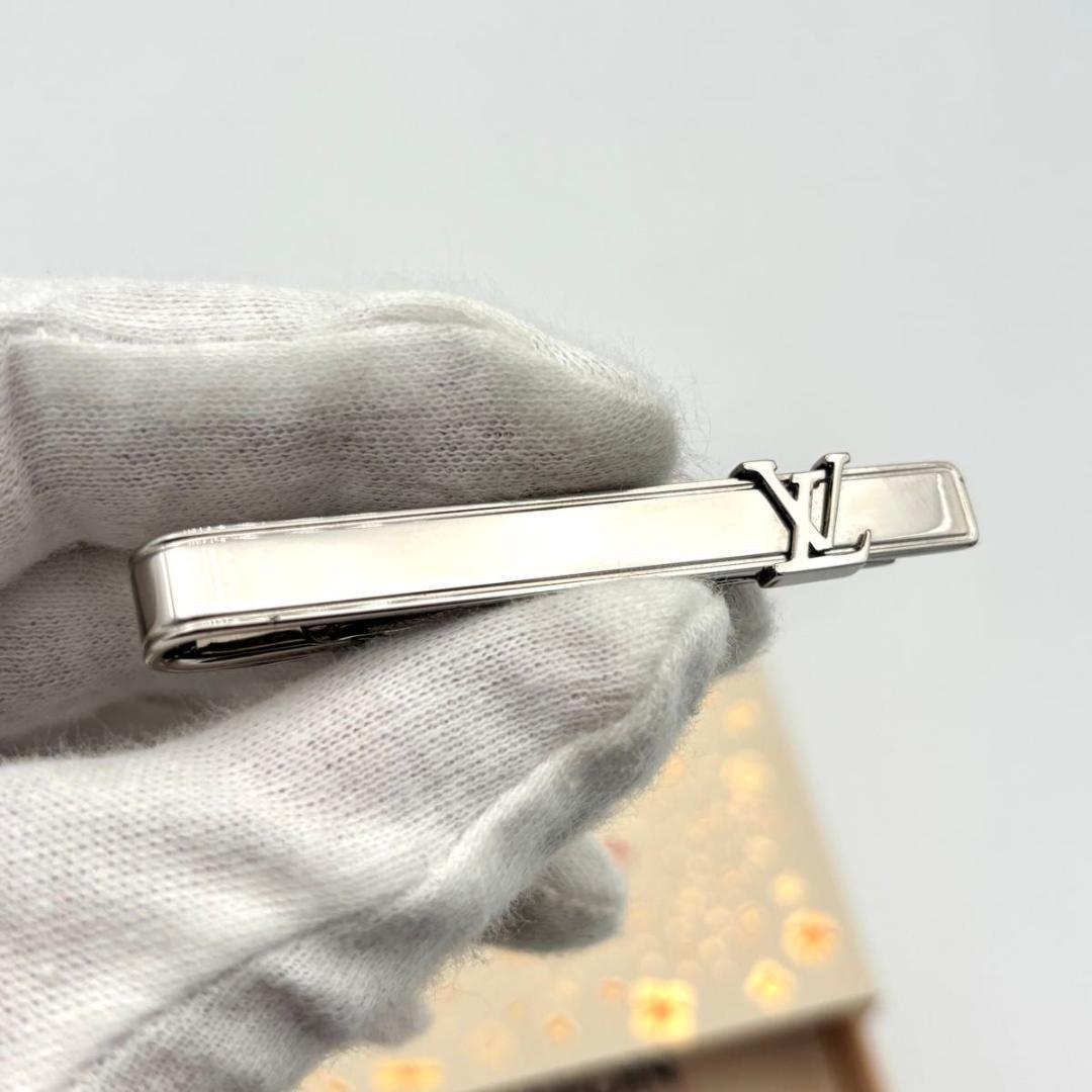 【箱付】ルイヴィトン ネクタイピン パンスクラヴァット LV ロゴ M61981