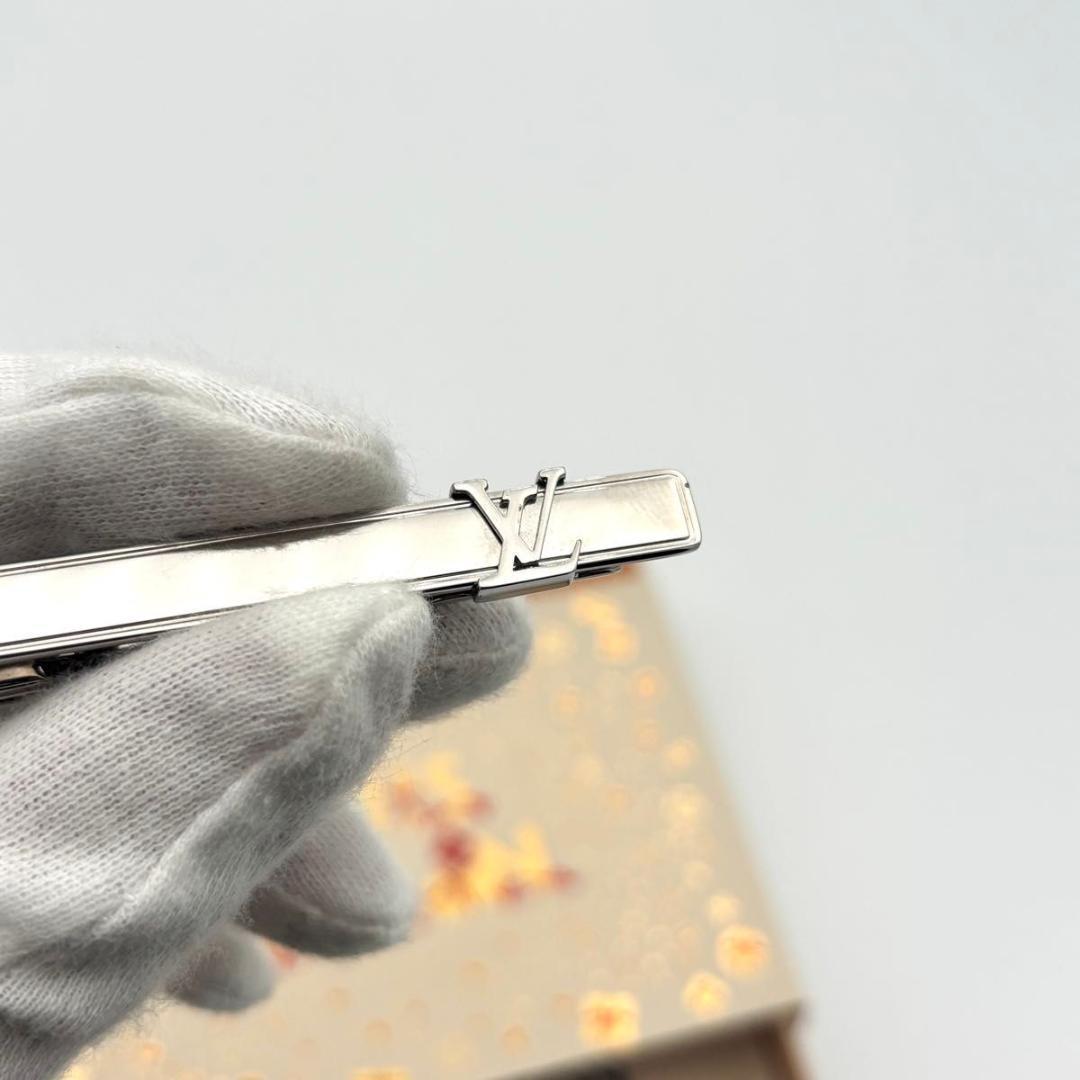 【箱付】ルイヴィトン ネクタイピン パンスクラヴァット LV ロゴ M61981