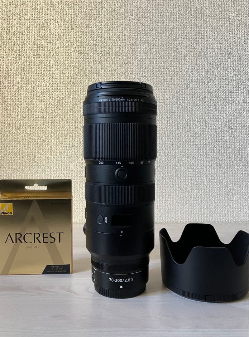 Nikon 70-200/2.8 S (＋ニコン純正フィルター ARCREST)