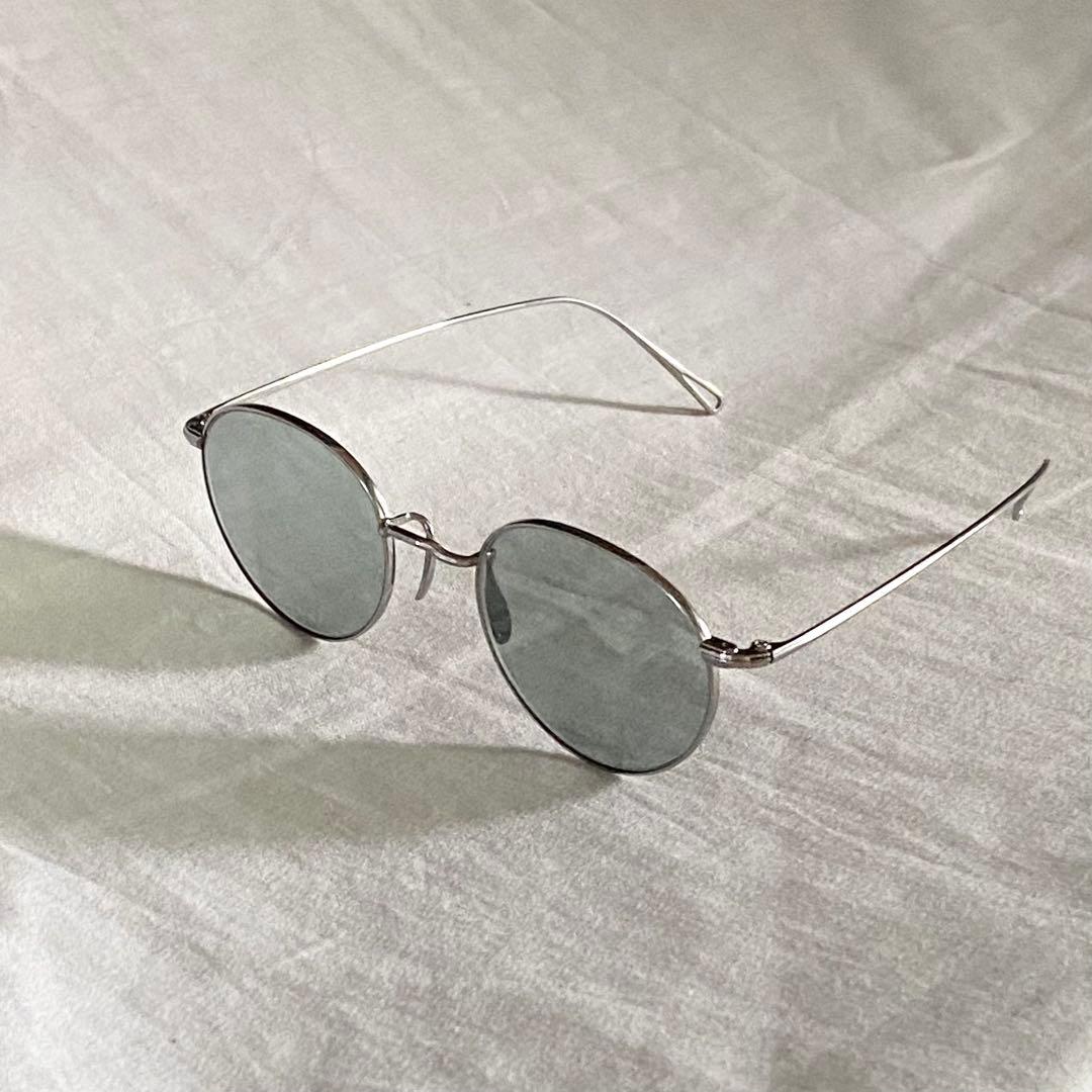 ayame MANRAY アヤメ マンレイ チタンシルバー 眼鏡 メガネ めがね