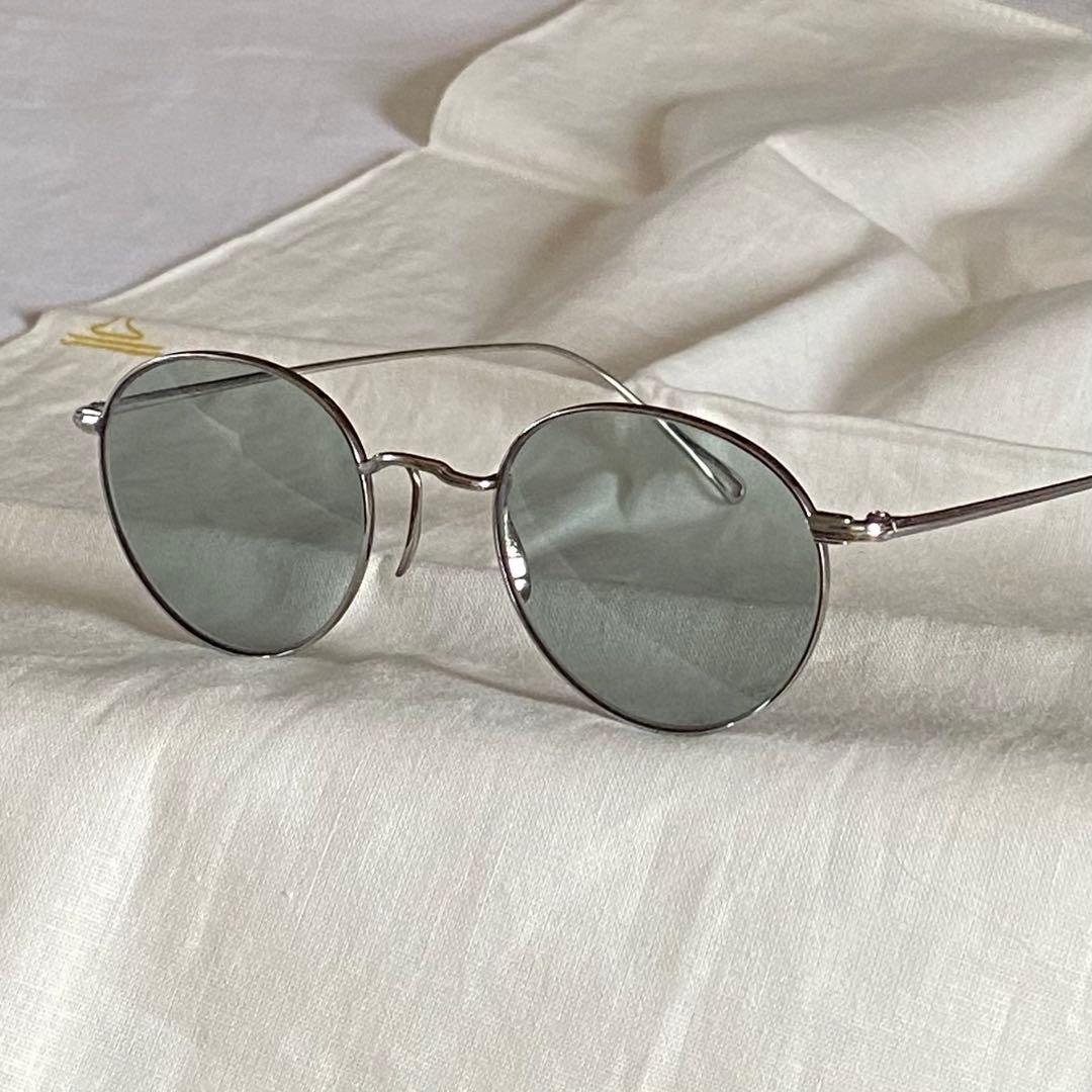 ayame MANRAY アヤメ マンレイ チタンシルバー 眼鏡 メガネ めがね