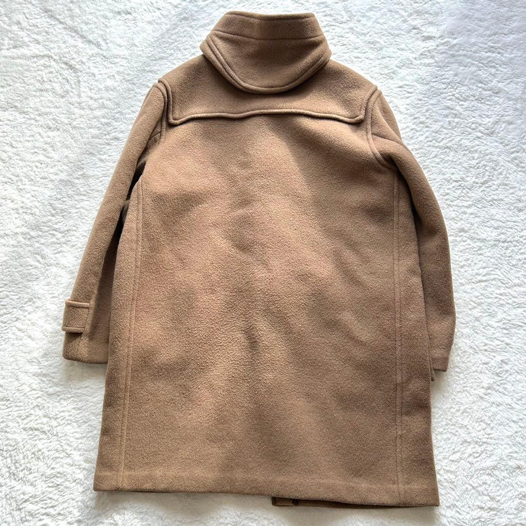【美品】バーバリー ノバチェック ダッフルコート ロング 英国製 キャメル