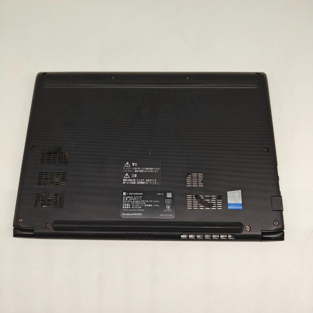 【東芝】S73 高速i5 SSD256GB 8GB ブラック ノートPC