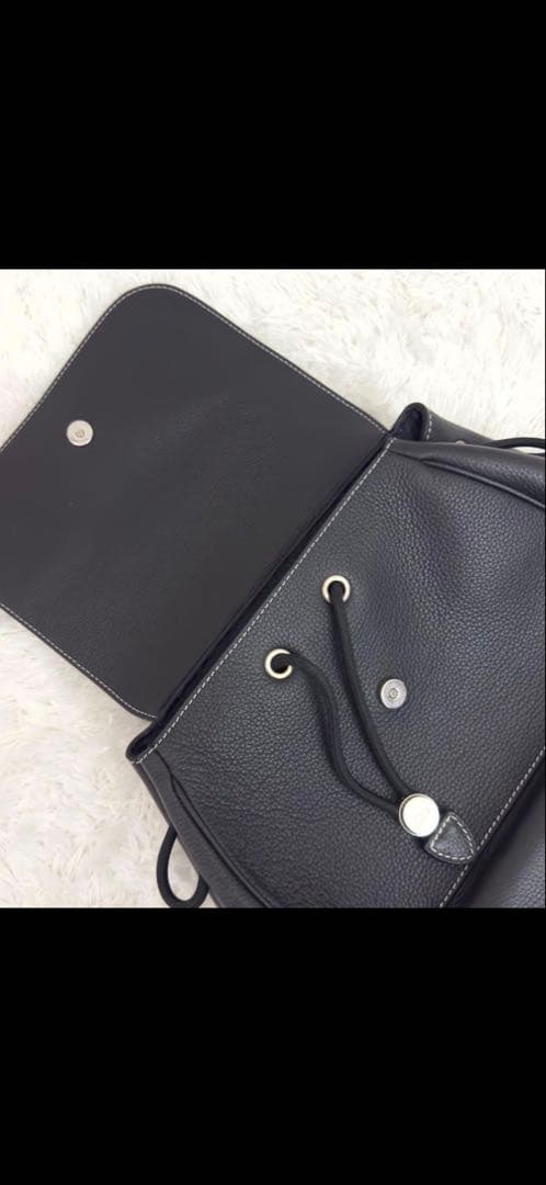 極美品⭐️DIOR ディオール サドル バックパック レザー ブラック
