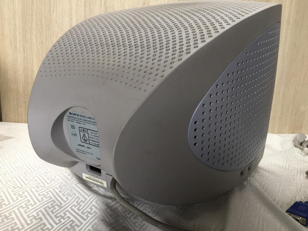 SONY HMD-A101　ブラウン管トリニトロンディスプレイモニター