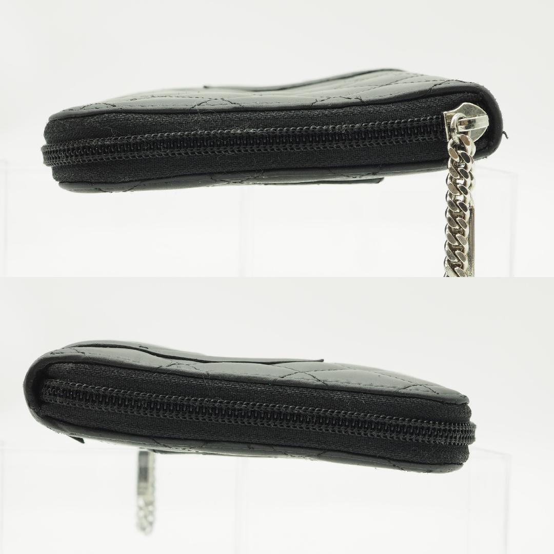 【美品】CHANEL カンボンライン ラウンドファスナー オーガナイザー