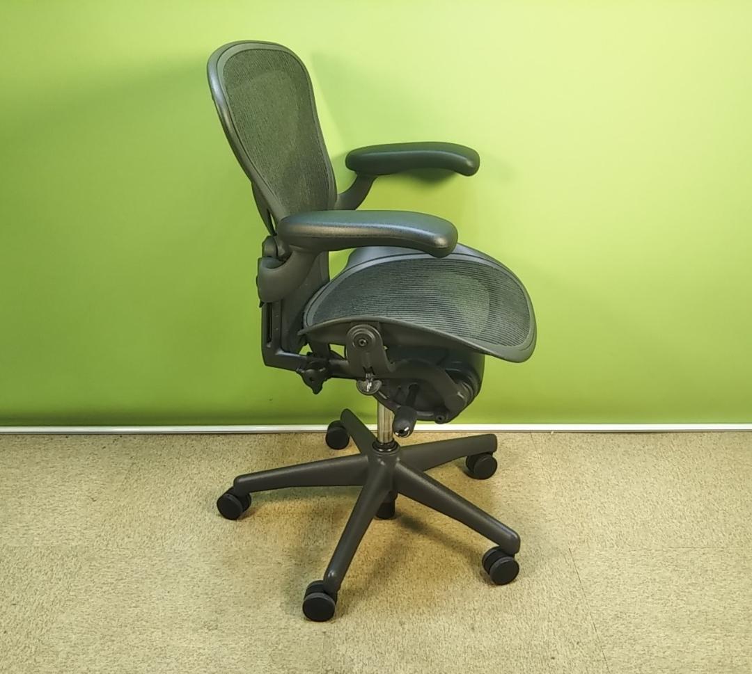 bj　アーロンチェア　Aサイズ　フル装備　レバー式可動肘　前傾機能有り　中古品