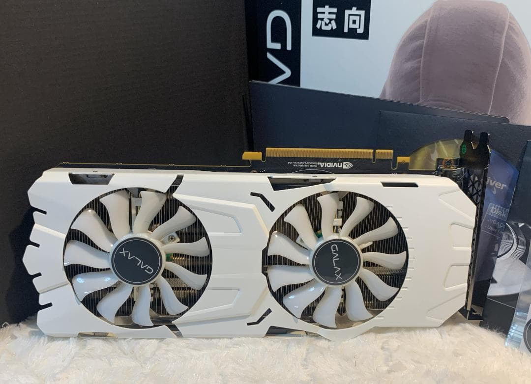 グラフィックボード・グラボ・ビデオカード GALAX GTX 1080 Ti EXOC White 11GB