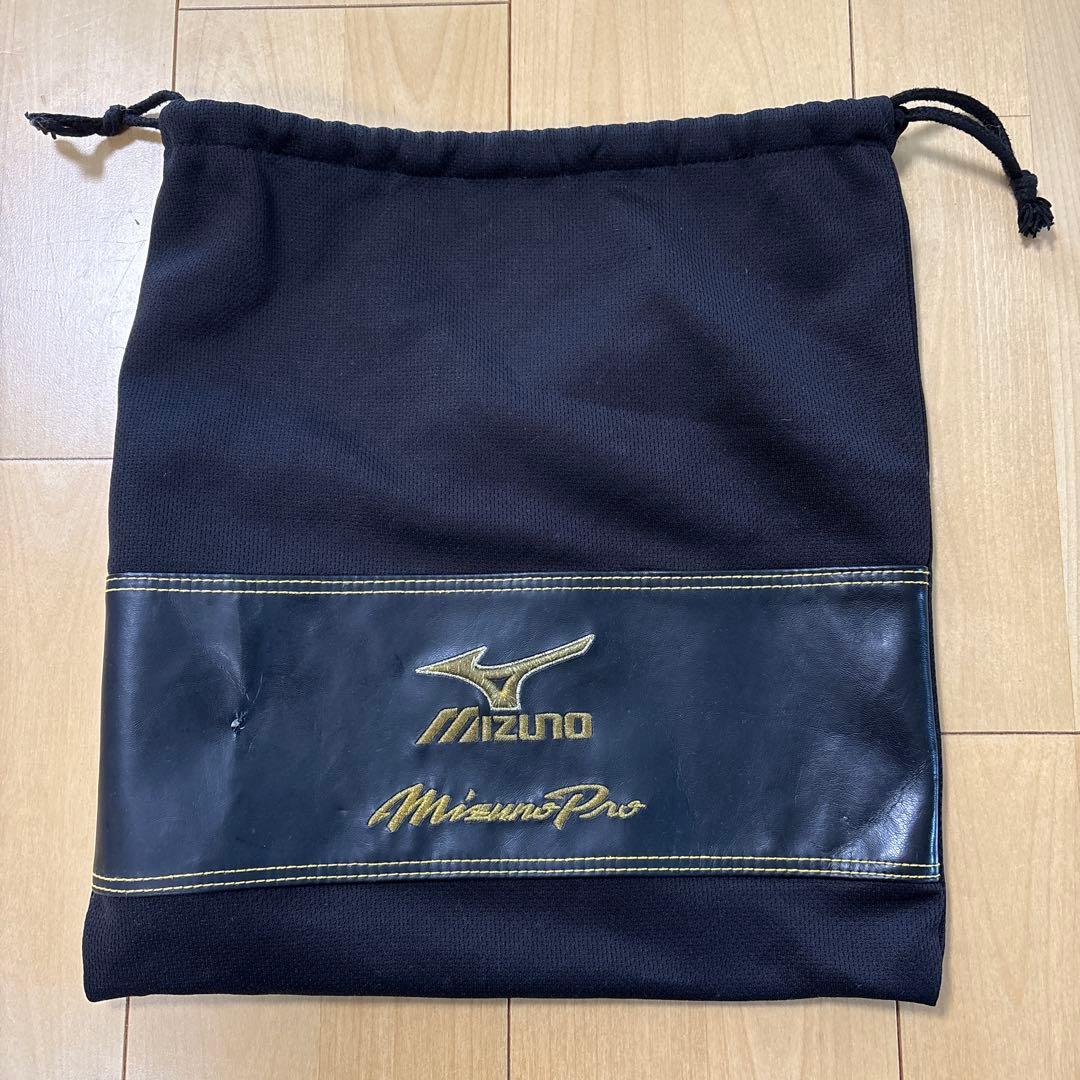 Mizuno Pro 硬式グローブ 黒　しんのすけ5歳