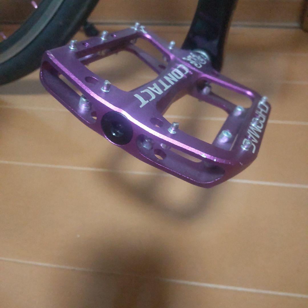 CHROMAG CONTACT フラットペダル パープル　MTB　クロマグ