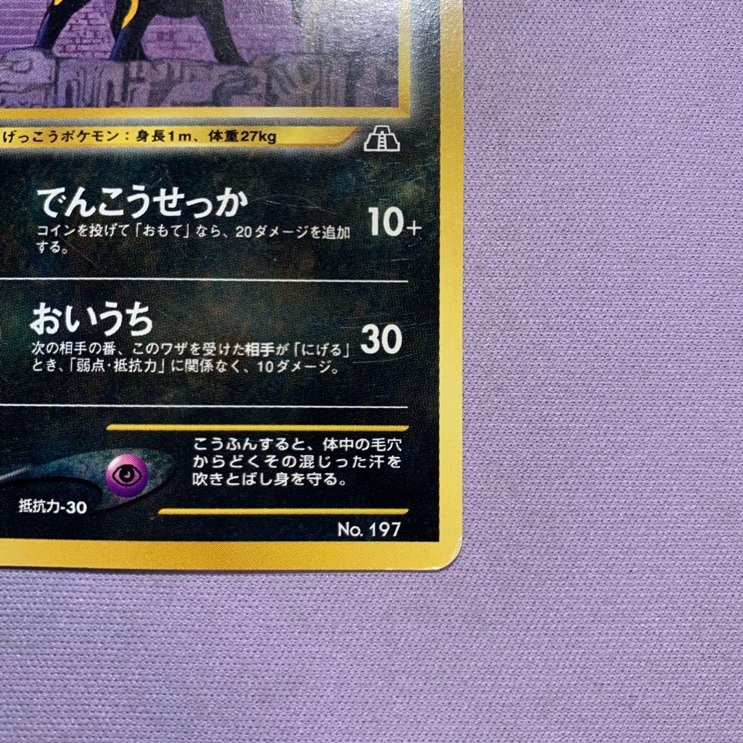 P7669 ブラッキー_プレミアムファイル2 PROMO 第2世代 No.197