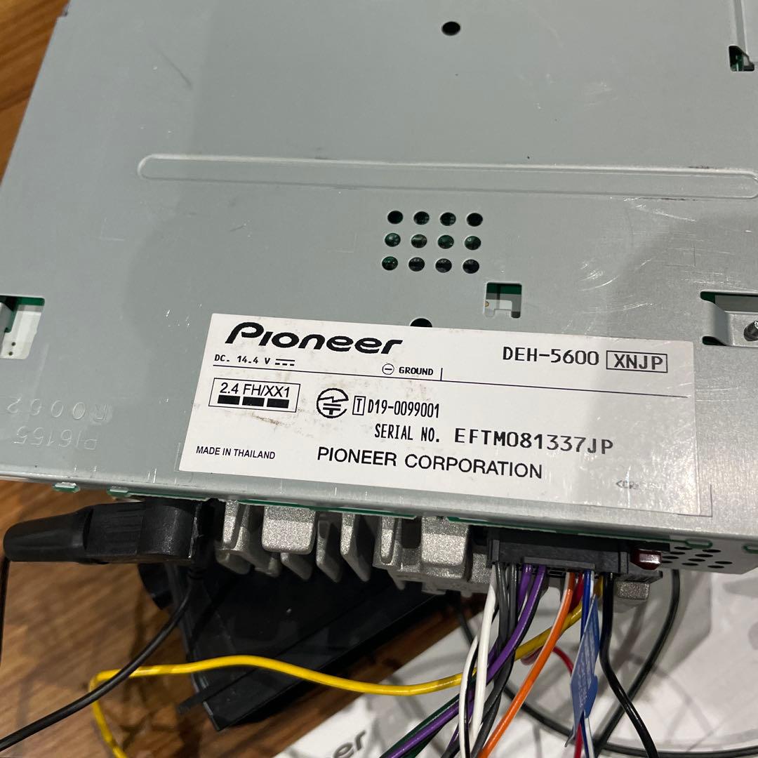 木*箱様 Pioneer DEH-5600 Bluetoothヘッドユニット　動