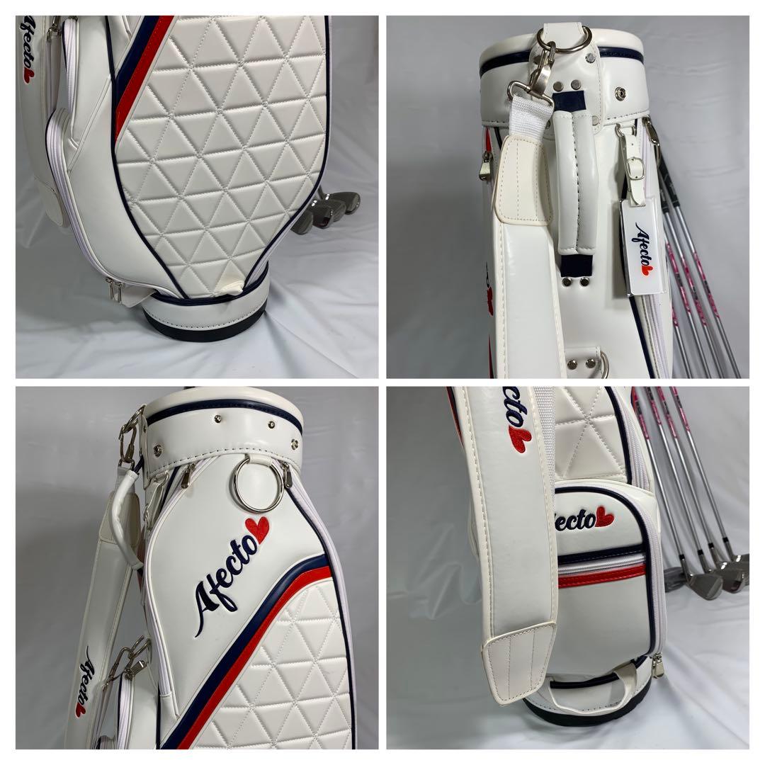 【レフティ】極美品 Afecto レディース ゴルフクラブ 8本セット