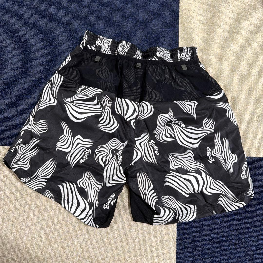 Eldoreso ストライプ柄ショートパンツ