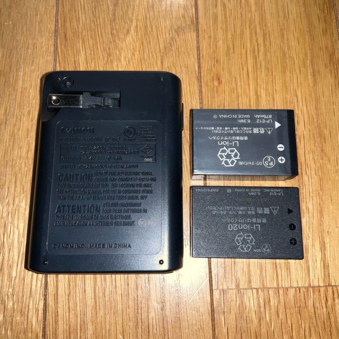 Canon EOS M100 ダブルレンズキット　ブラック　ミラーレスカメラ