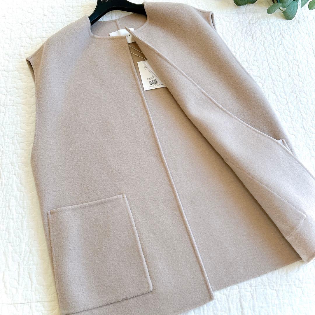 新品タグ付✨ 定価3.9万 CADUNE ウール リバー ベスト ジレ