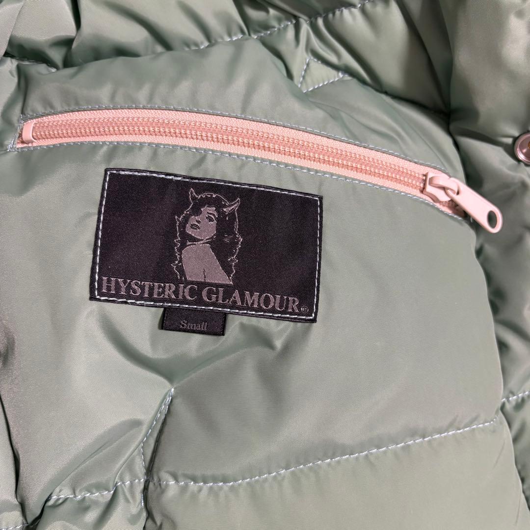 ヒステリックグラマー×ロッキーマウンテン ダウンベスト フード付き S 美品