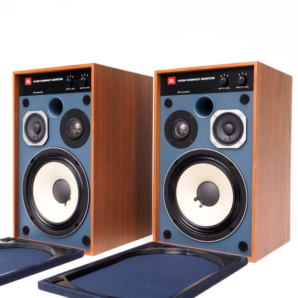 【旧モデルだけど出音・外観上々】JBL 4312M コンパクトモニター ペア