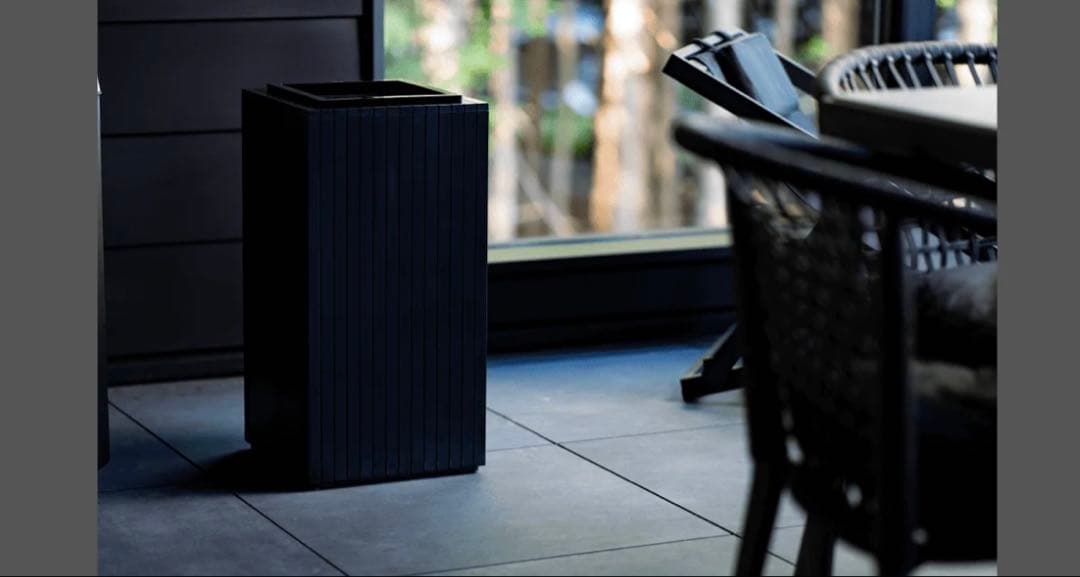 zita square ジータスクエア　ゴミ箱　ブラック