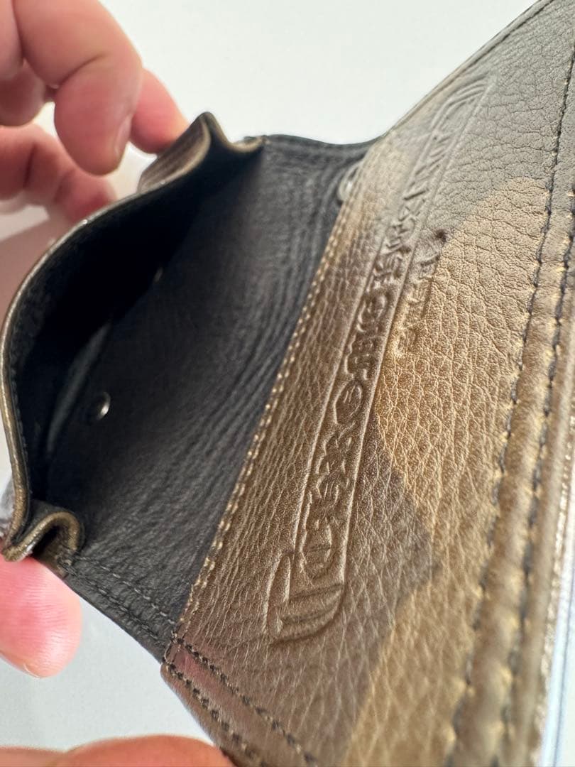 CHROME HEARTSグロメット付きカードケース　カモフラ　迷彩　名刺入れ