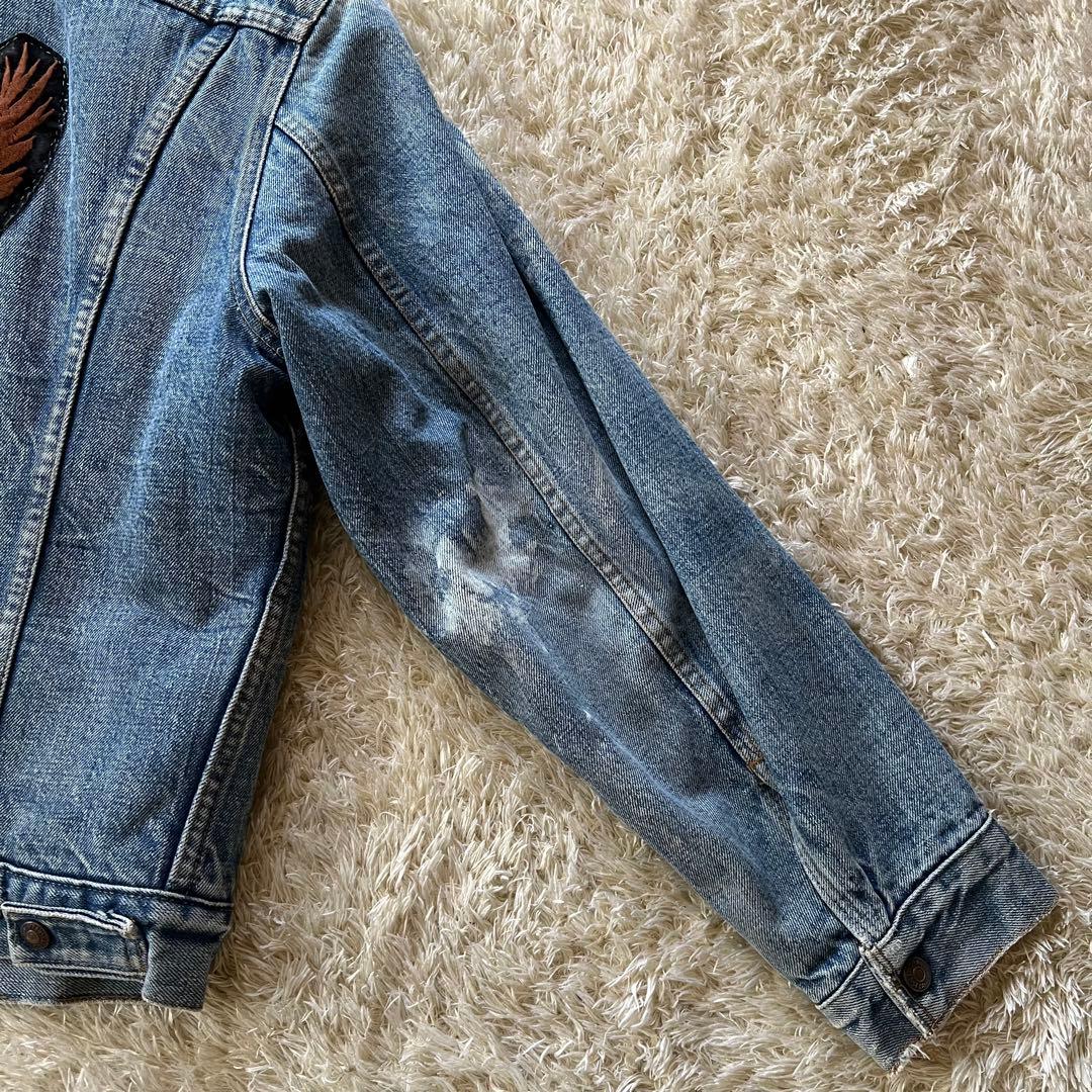 70's/リーバイス/ランチボアジャケット/ワッペン/デニム/42/USA製