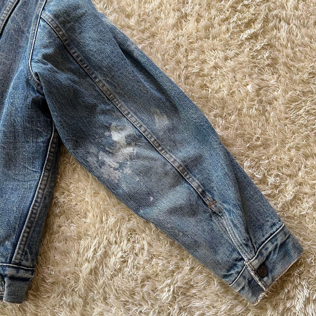 70's/リーバイス/ランチボアジャケット/ワッペン/デニム/42/USA製