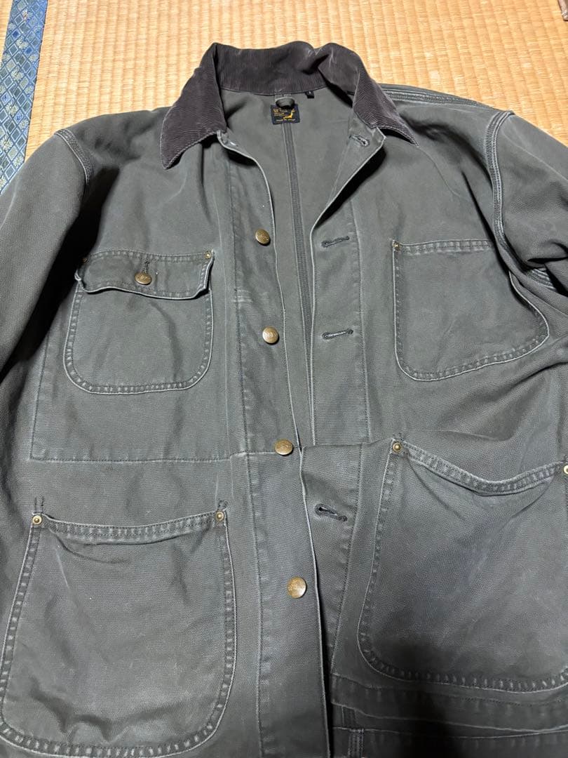 orSlow RELAX FIT OXFORD COVERALL カーキ