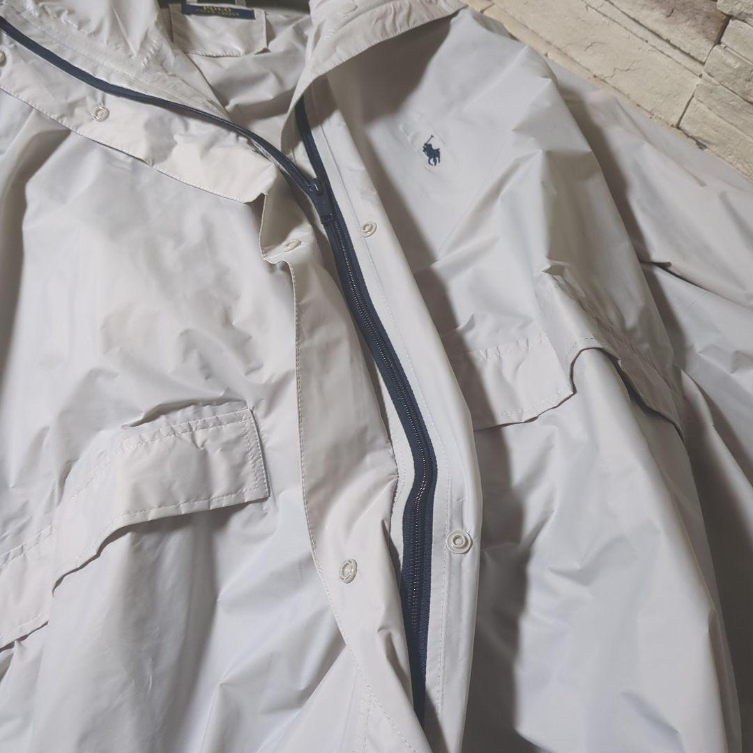 美品♡PORO RALPH LAURENジップアップナイロンポンチョ