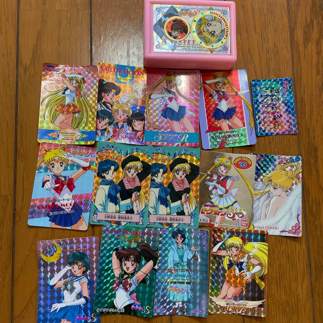 セーラームーン カード　ケース付き