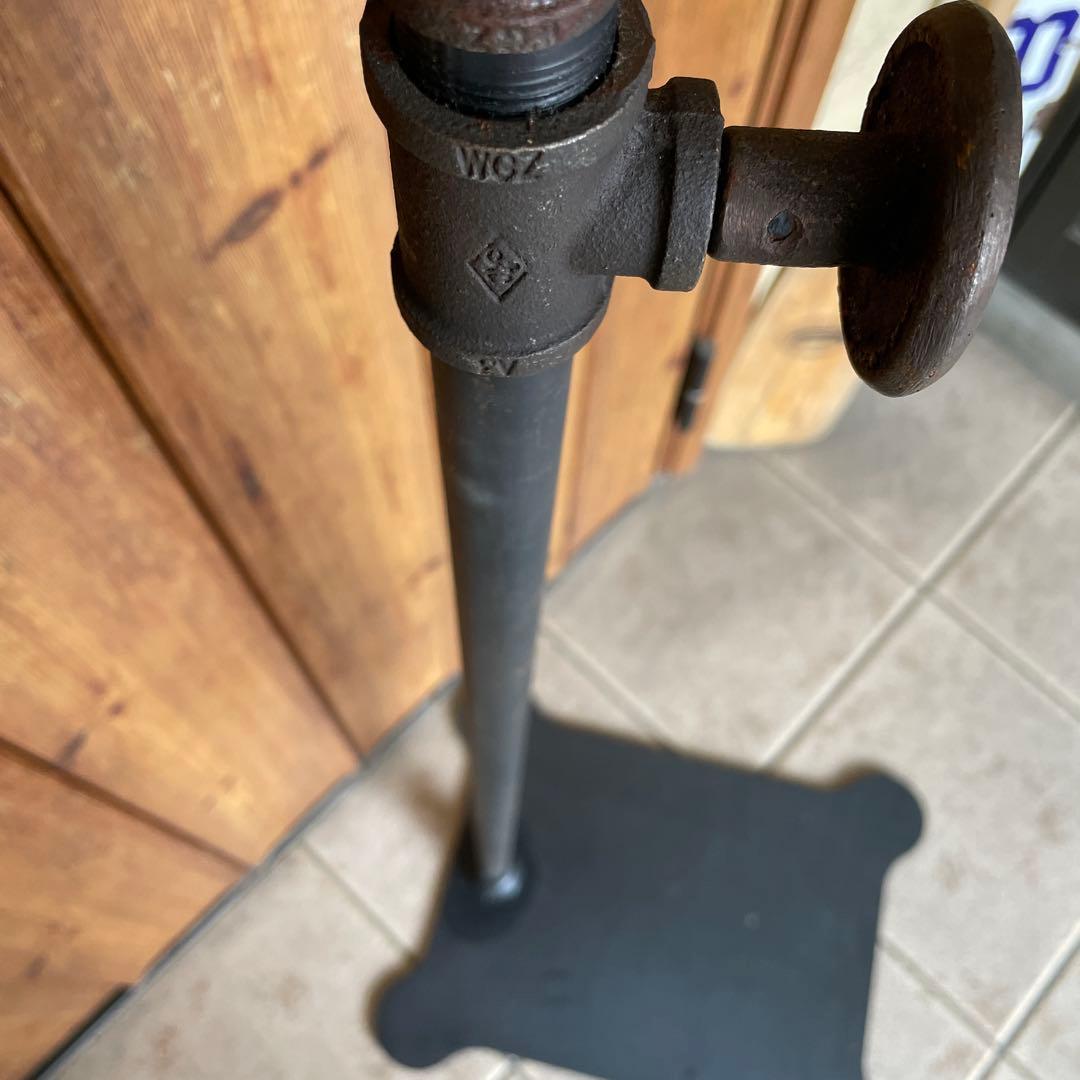 インダストリアル 配管パイプ スラントハンガー アイアン ラック 無骨 シャビー