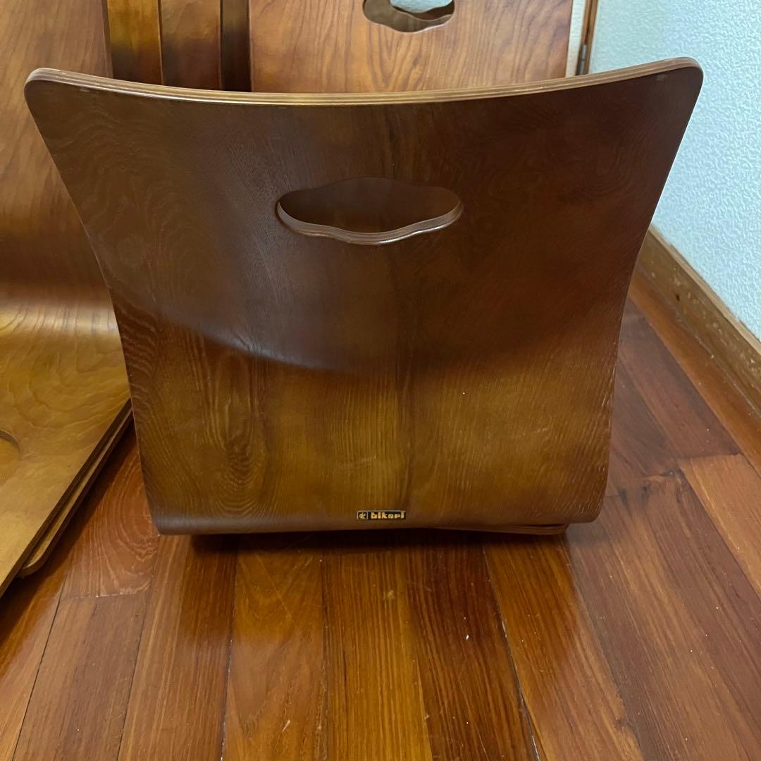 hikari 光製作所 和座椅子8台セット 和モダン 和風 木の温もり 曲げ木