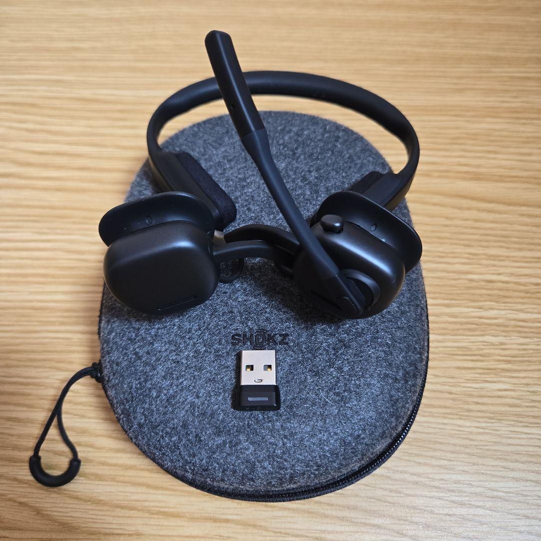 SHOKZ OPENMEET UC ワイヤレスヘッドセット