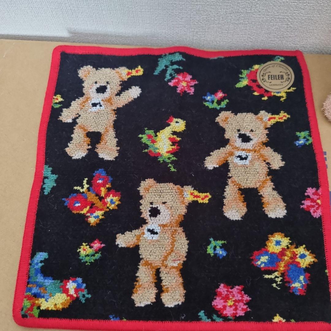 フェイラー シュタイフ ハンカチ＆ベア セット