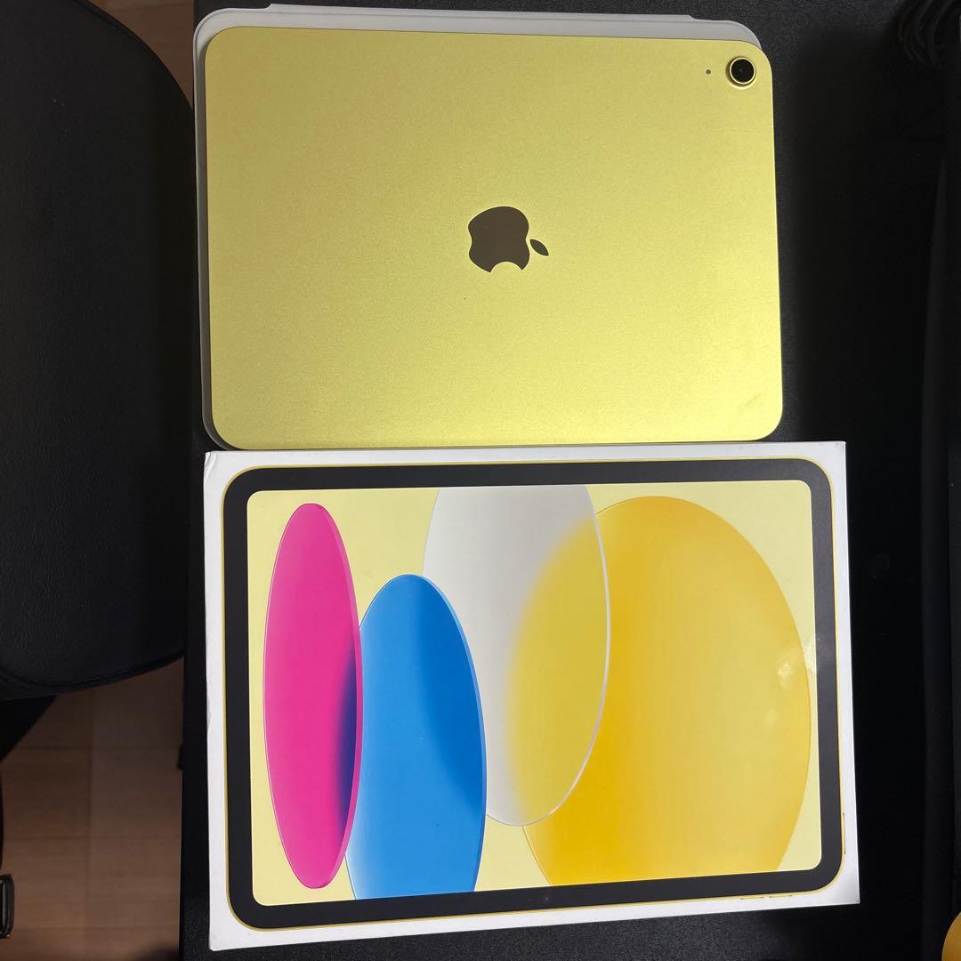 Apple iPad イエロー 本体 + Apple Pencil