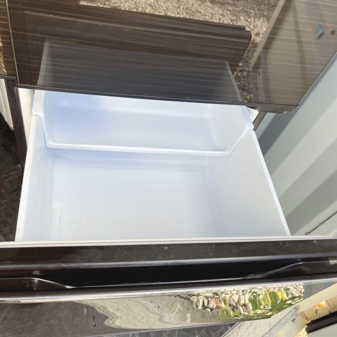 71取付無料！三菱木目調自動製氷機付きおしゃれインテリア272L3ドア冷蔵庫！