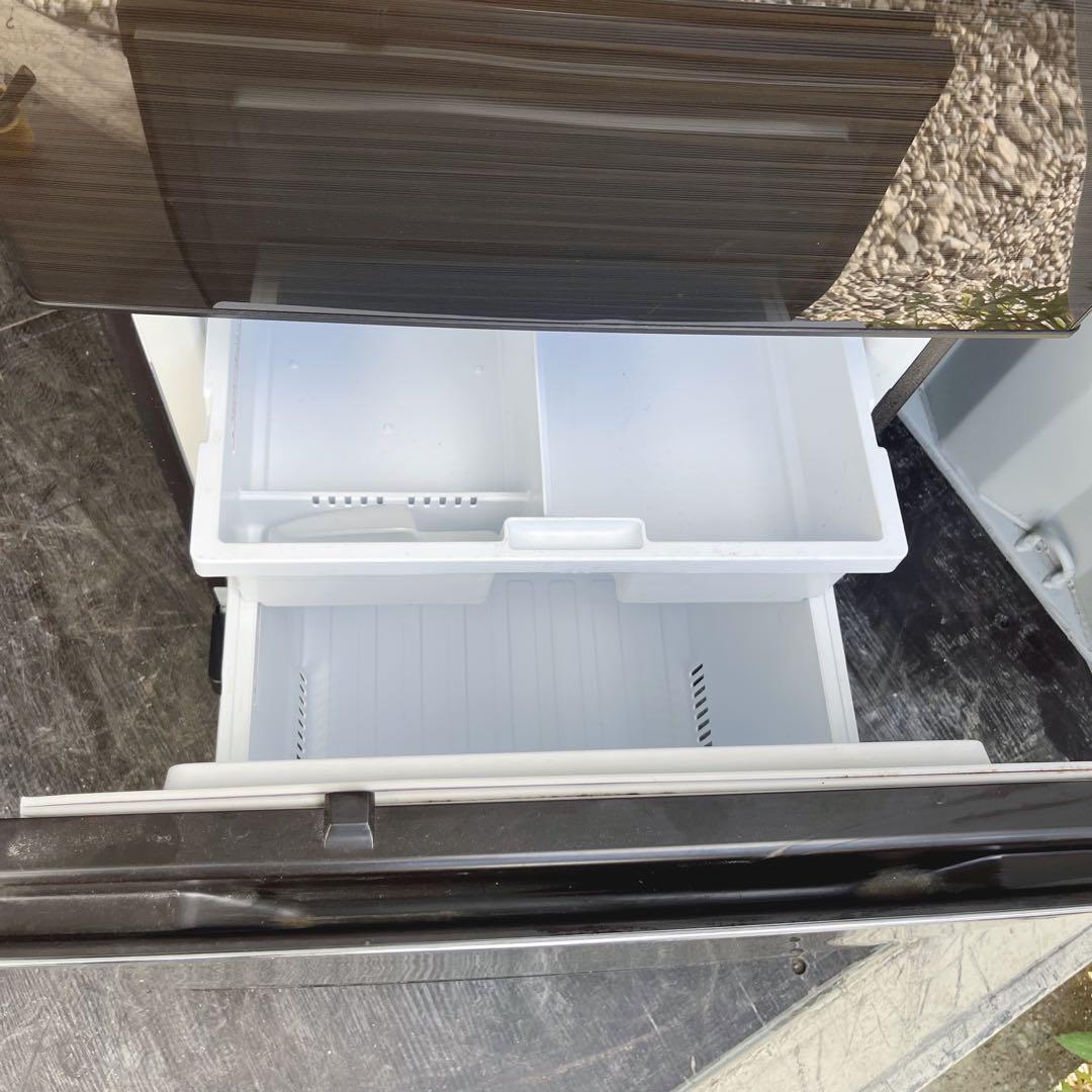 71取付無料！三菱木目調自動製氷機付きおしゃれインテリア272L3ドア冷蔵庫！