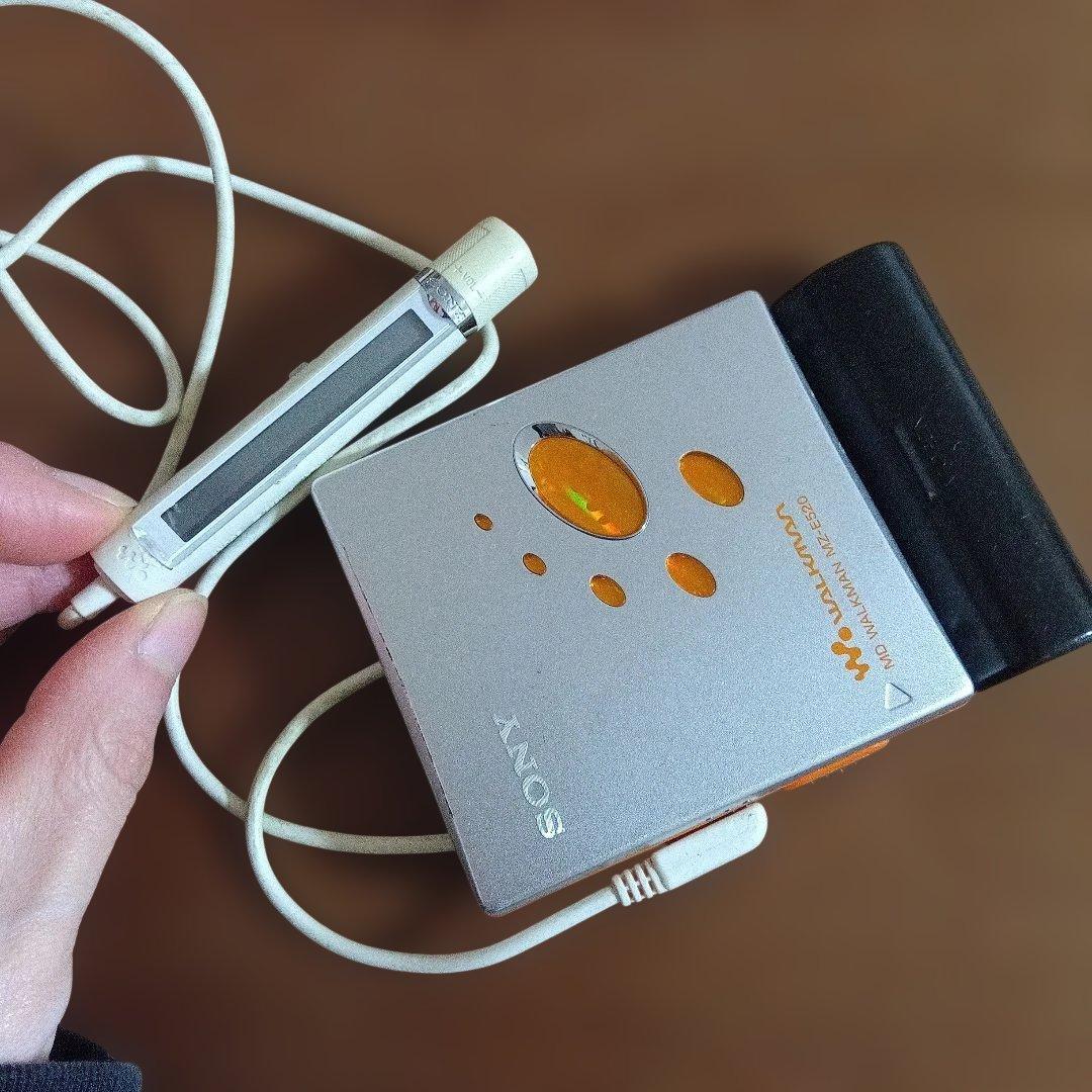 Sony MDプレーヤー シルバー