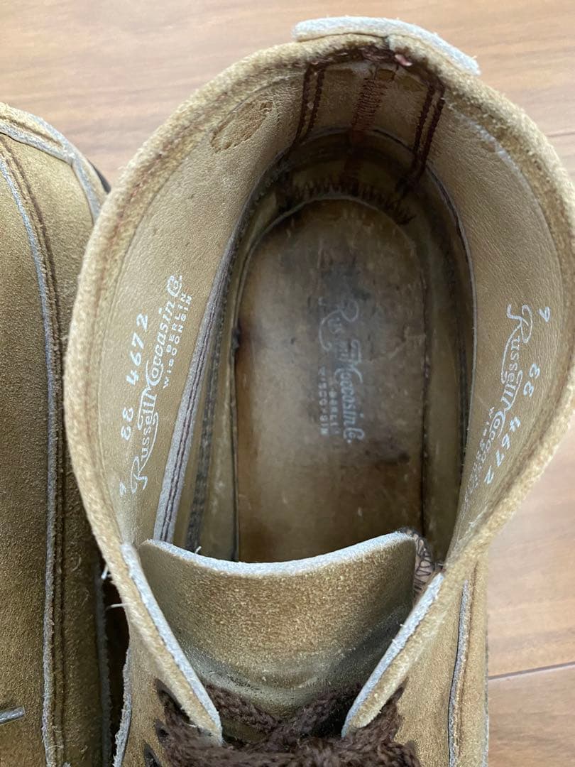 ラッサルモカシン RUSSELL MOCCASINスポーティングクレイチャッカー