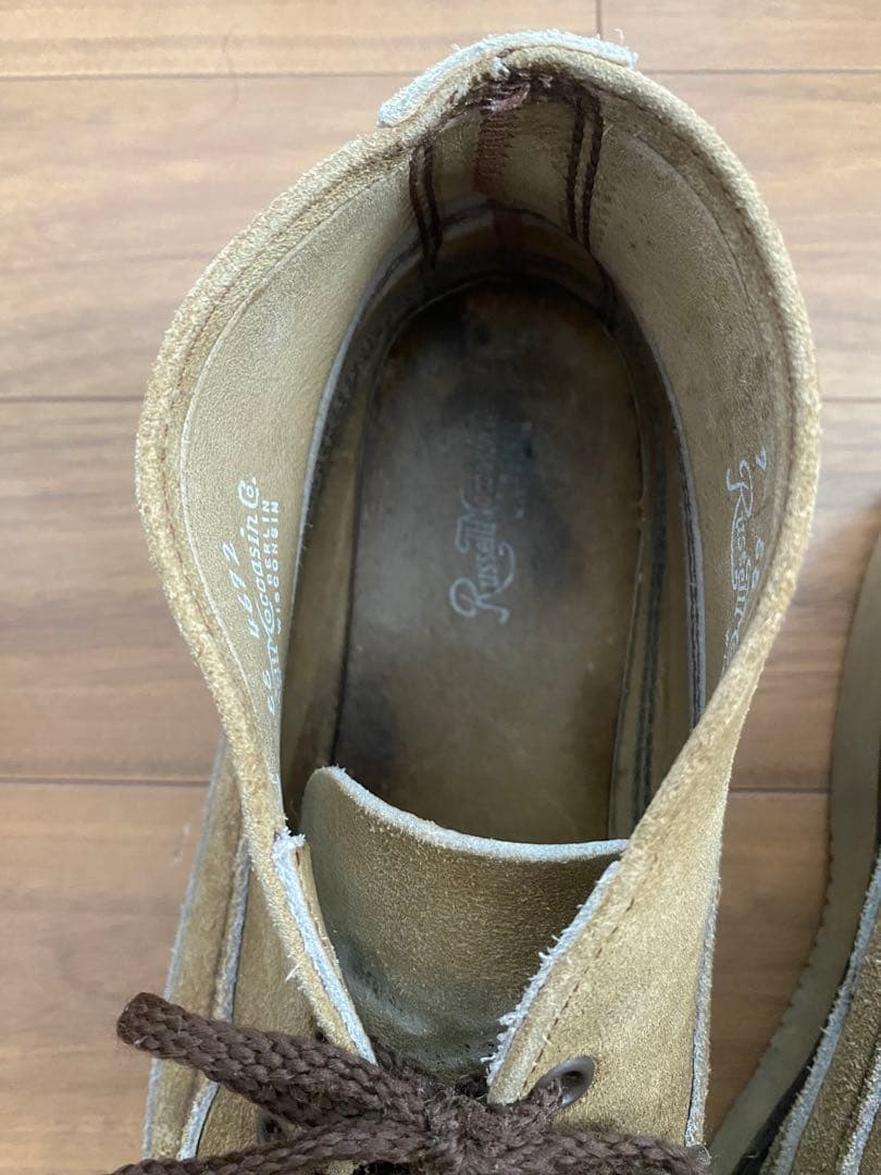 ラッサルモカシン RUSSELL MOCCASINスポーティングクレイチャッカー