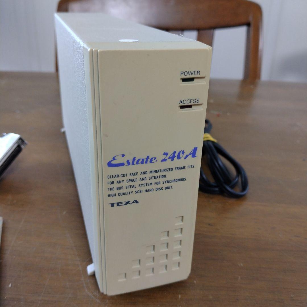◉Estate 240A SCSI HDD 240MB 外付け