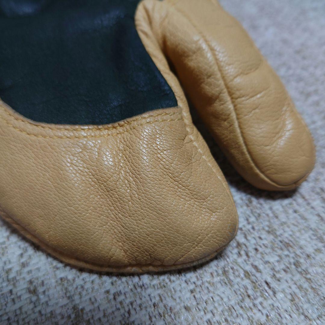 Hestra 3-Finger Full Leather short グローブ