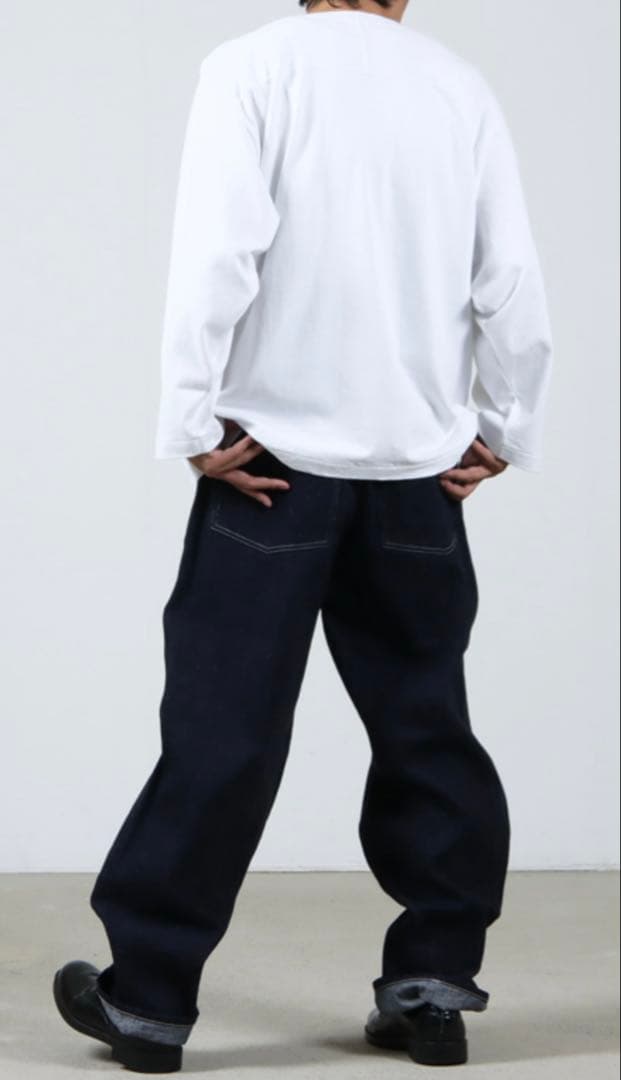 comoli 22ss フットボール　tシャツ　サイズ3