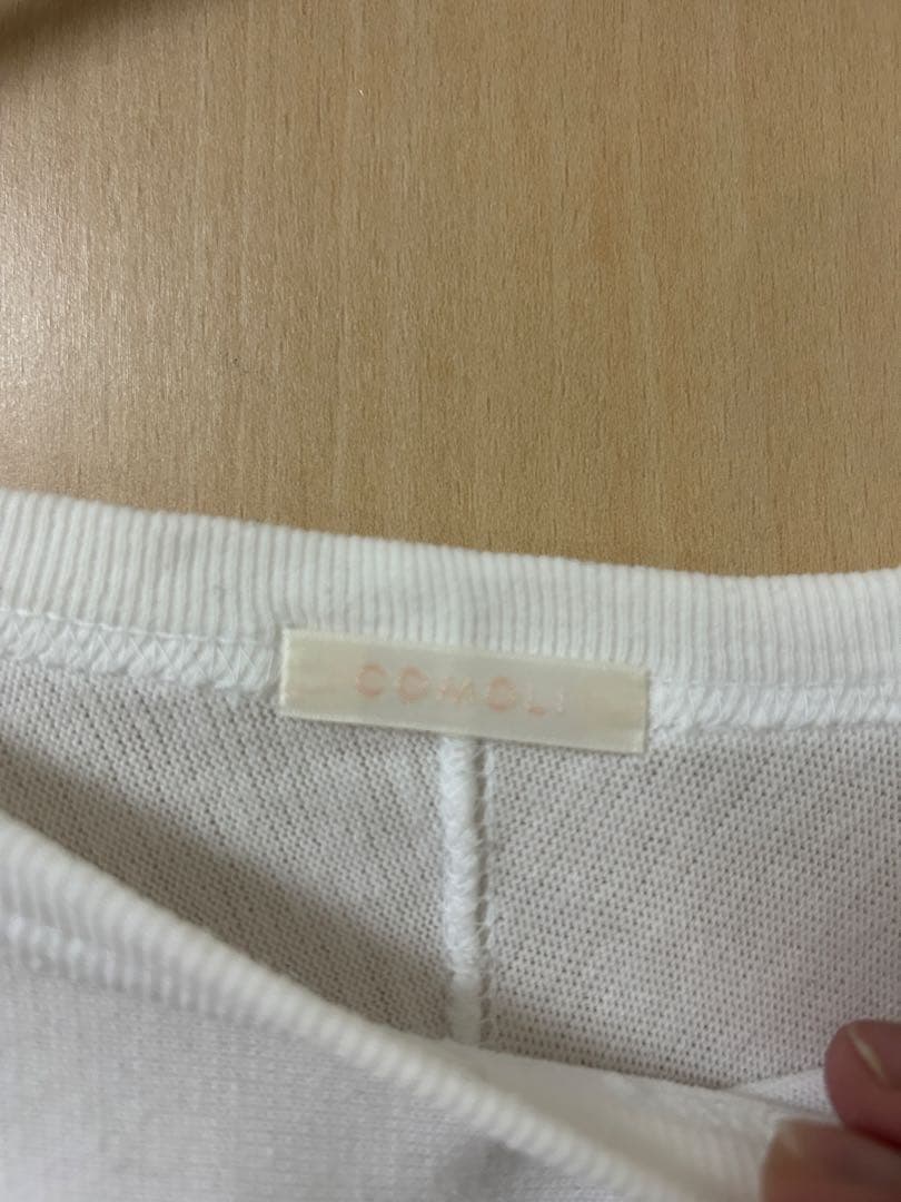 comoli 22ss フットボール　tシャツ　サイズ3