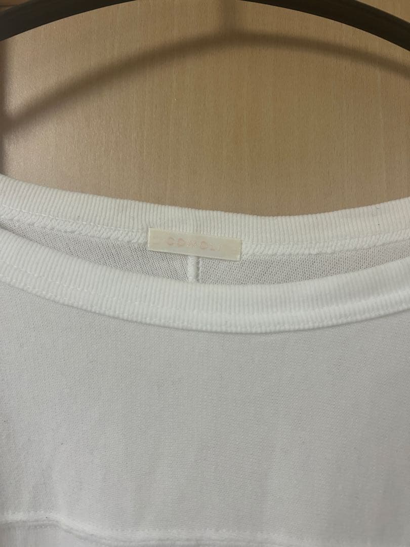 comoli 22ss フットボール　tシャツ　サイズ3