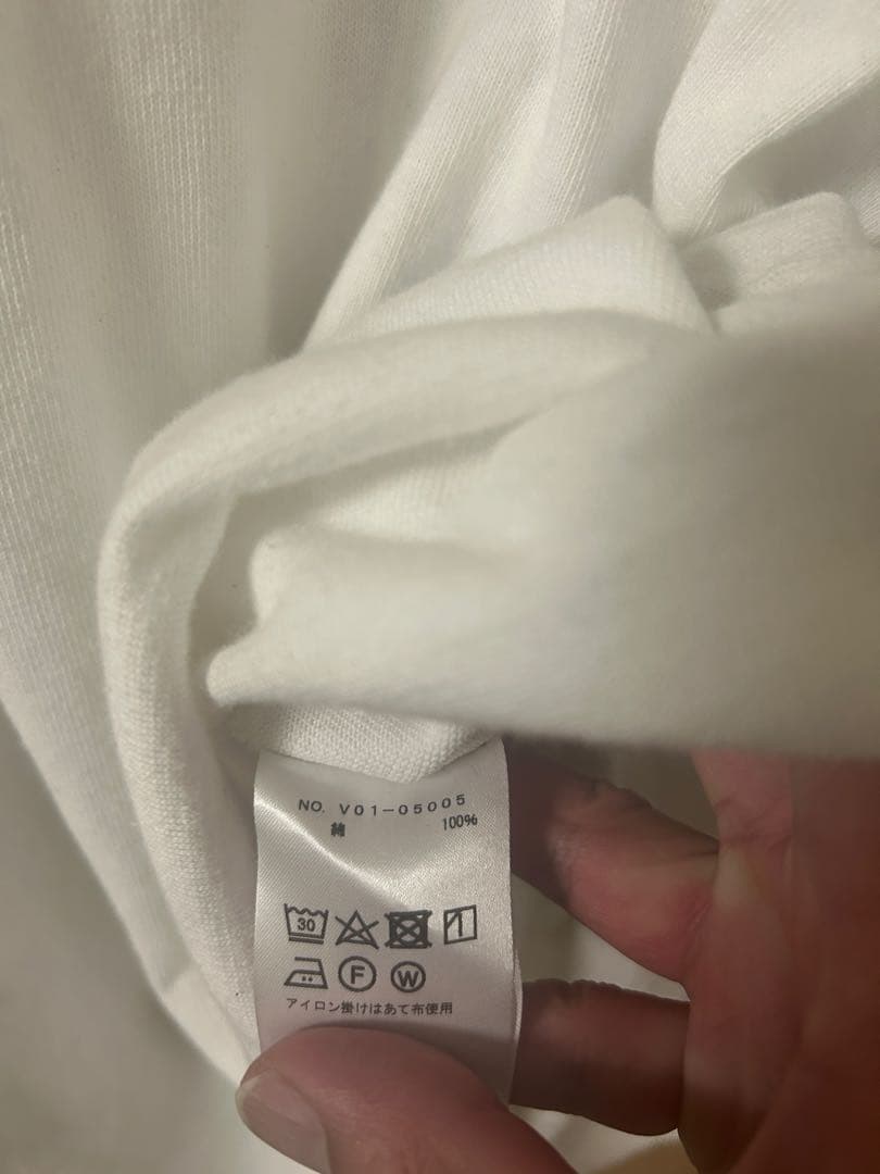 comoli 22ss フットボール　tシャツ　サイズ3