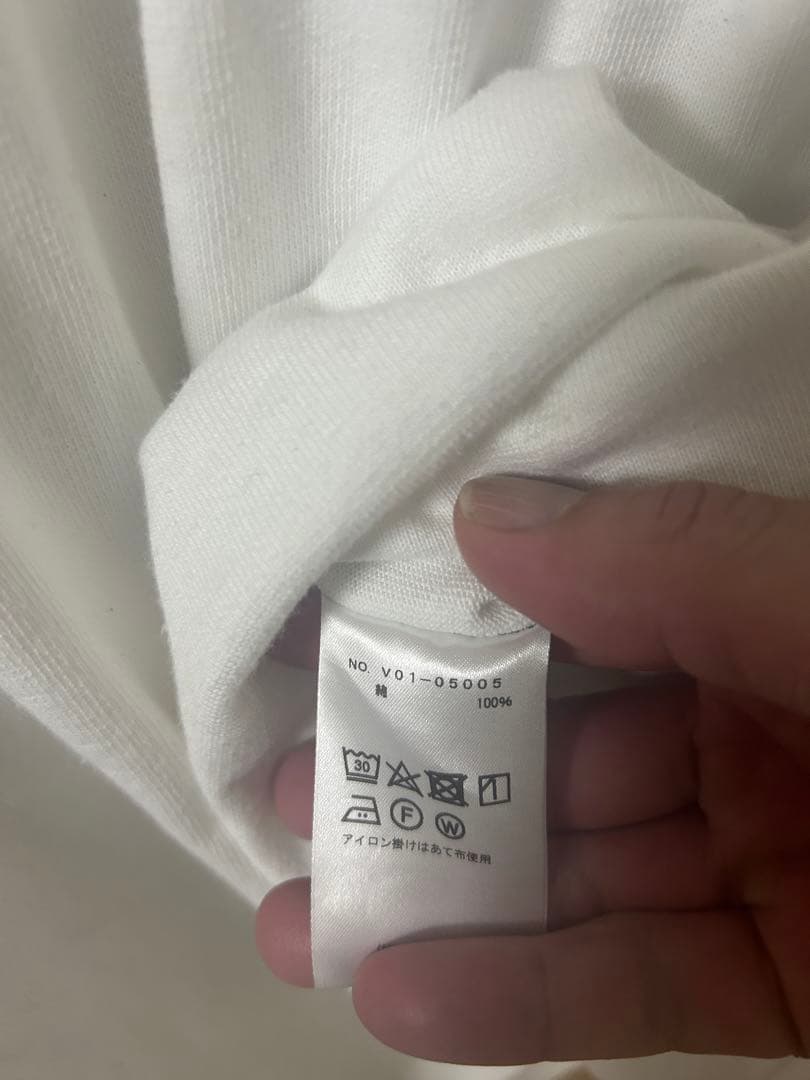 comoli 22ss フットボール　tシャツ　サイズ3