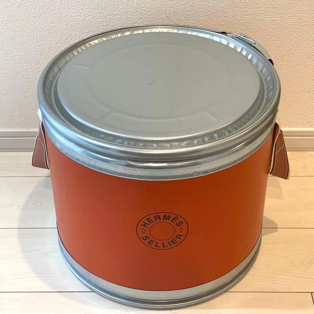 エルメス　サドルボックス　馬具缶　未使用品　HERMES