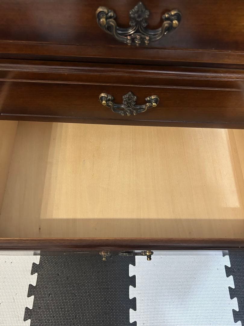 karimoku カリモク家具 コロニアル キャビネット チェスト ４段収納