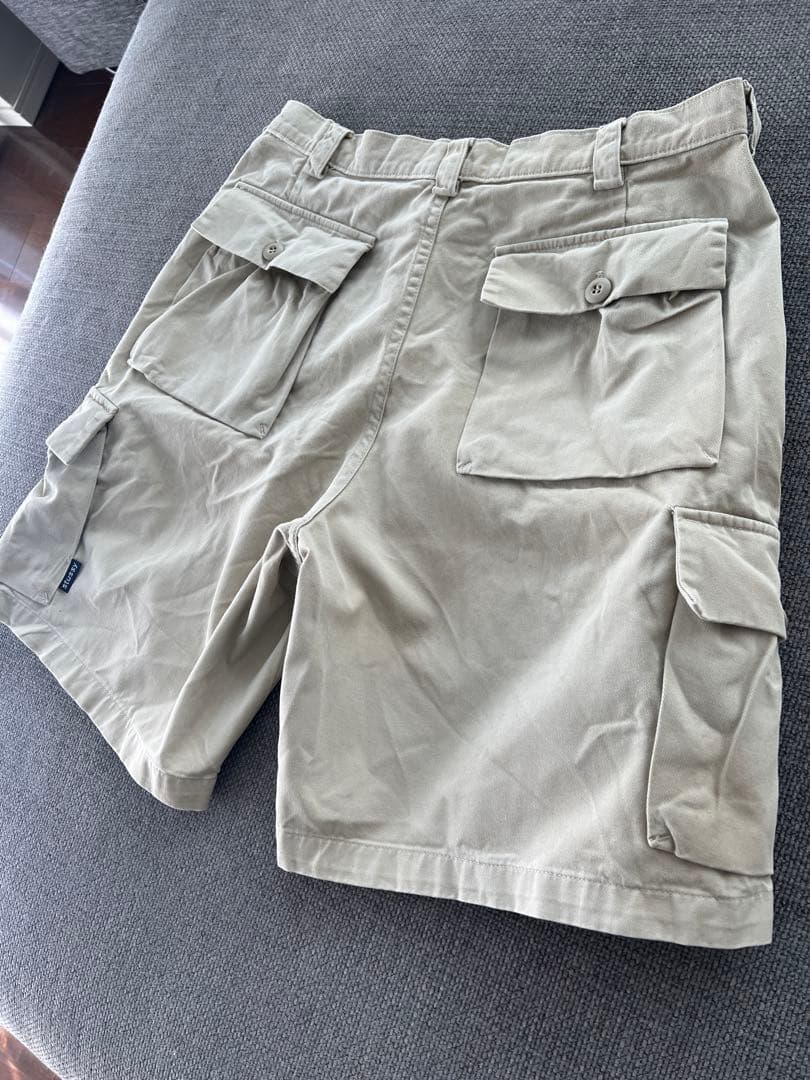 希少 95年 OLD STUSSY CARGO SHORTS 34インチ Ｌ