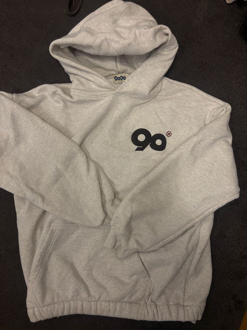 9090s グレー パーカー